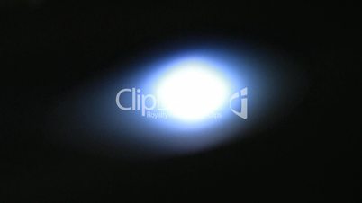 Blinking UFO - close encounter