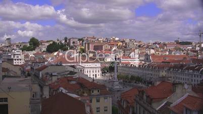 Stadtkulisse von Lissabon