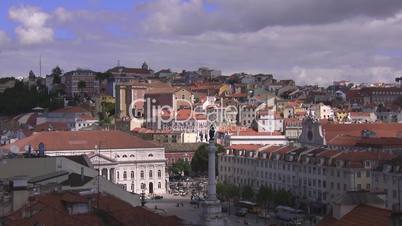 Stadtkulisse von Lissabon
