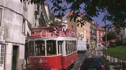 Sightseeing Tram in Lissabon