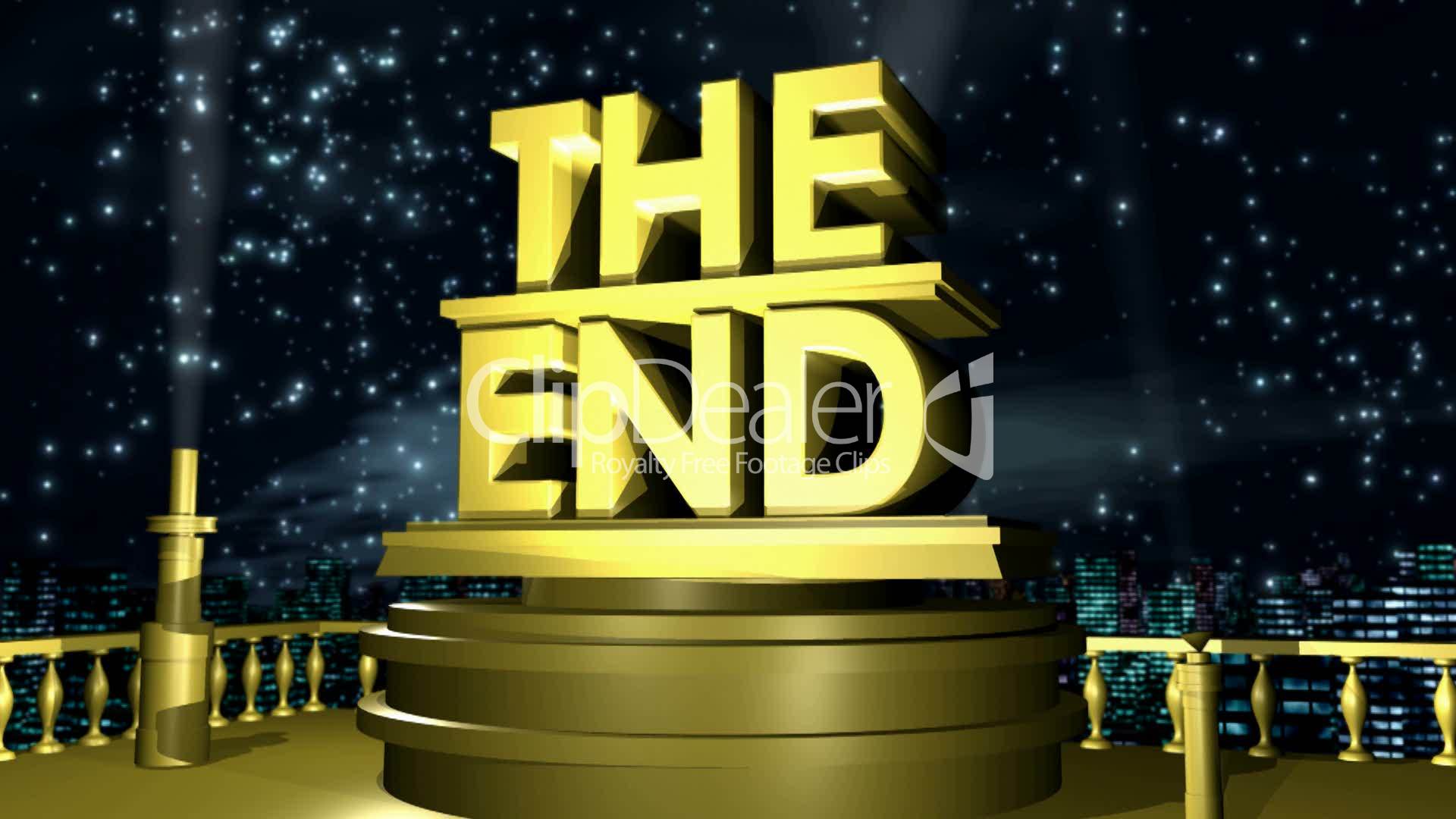 The End HD1080: Lizenzfreie Stock Videos und Clips