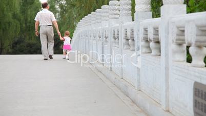 child with parent