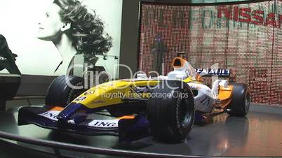 Renault Formula 1 at car show