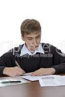 student does homework
