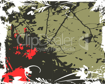 abstract vector grunge background