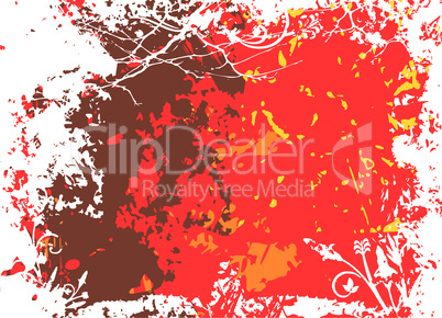 abstract vector grunge background