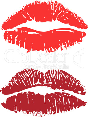 Lipstick Print