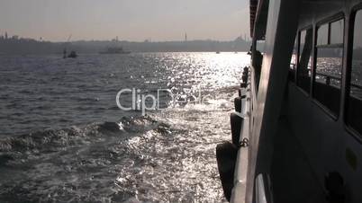 Fährfahrt auf Bosporus