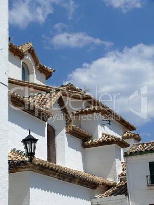 Häuser in Priego de Cordoba, Spanien