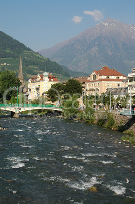 Blick auf Meran