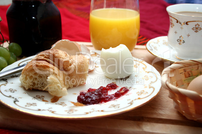 Frühstücken im Bett