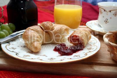 Frühstück im Bett