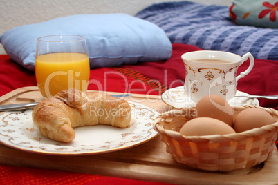 Frühstück im Bett