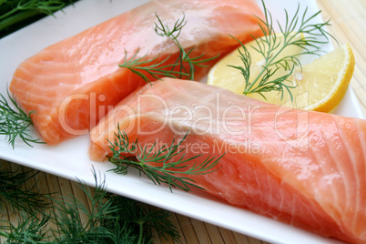 frischer lachs