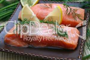 frischer lachs