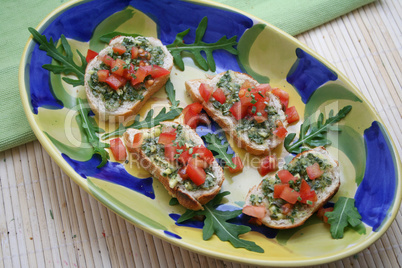 brot mit pesto