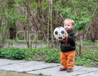 Kind mit Ball