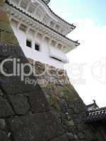Detail of Himeji Castle, Japan