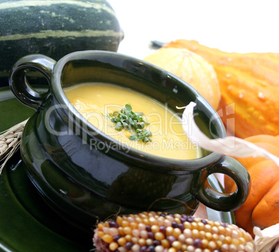 kürbissuppe