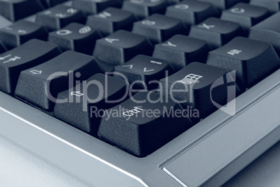 PC-Tastatur mit Strg-Taste