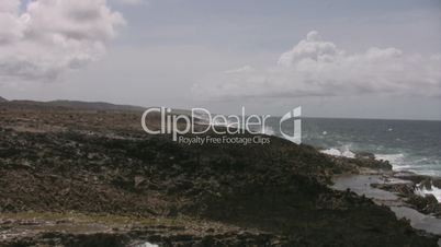 Felsküste auf Curacao