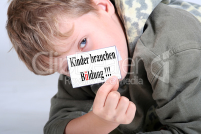 Kinder brauchen Bildung