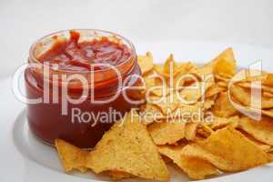 Chips und Dip