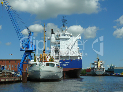 Hafen in Emden