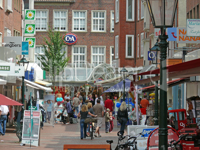 Fußgängerzone in Emden