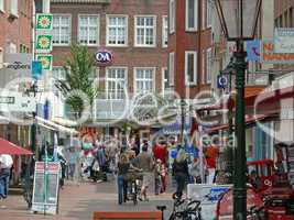 Fußgängerzone in Emden