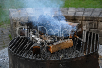 Grillfeuer