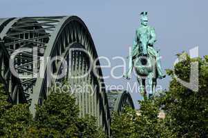 Kaiser Wilhelm und Hohenzollernbrücke