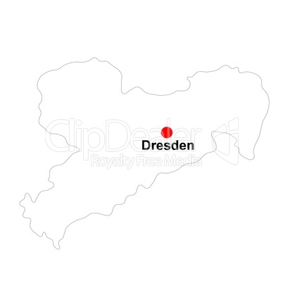 Bundesland Sachsen