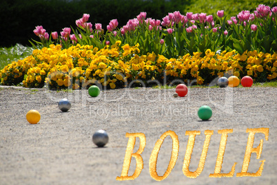 buntes Boule