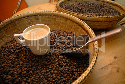 Portion Kaffee