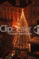 Weihnachtsbaum in Prag