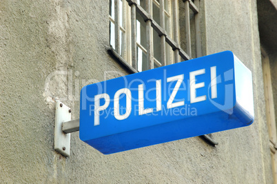 Polizeischriftzug