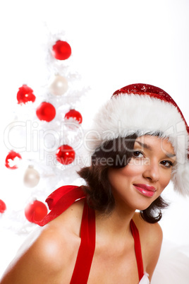 Close-up Weihnachtsfrau 2