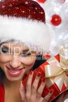 Close-up Weihnachtsfrau 9