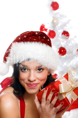 Close-up Weihnachtsfrau 11