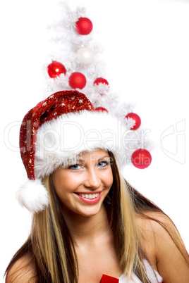 Close-up Weihnachtsfrau 16