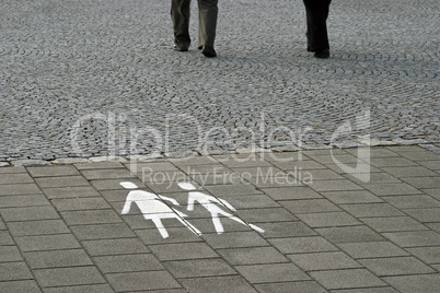 Fußgängersymbol