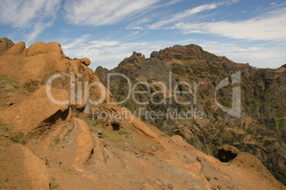 Berge auf Madeira