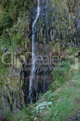 Risco-Wasserfall auf Madeira