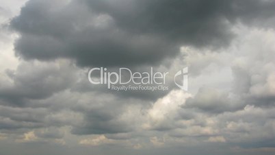 time lapse storm clouds.