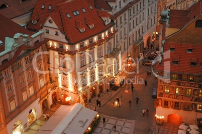 Abend in Prag