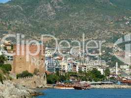 Roter Turm in Alanya