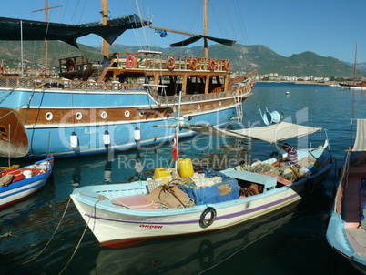 Hafen in Alanya