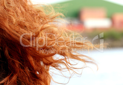 red haired woman / Rote Haare