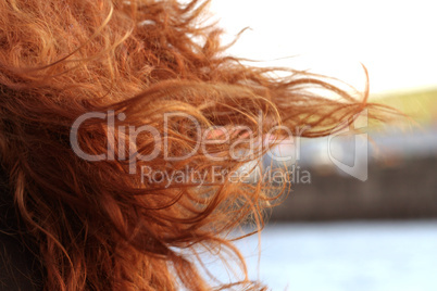 red haired woman / Rite Haare